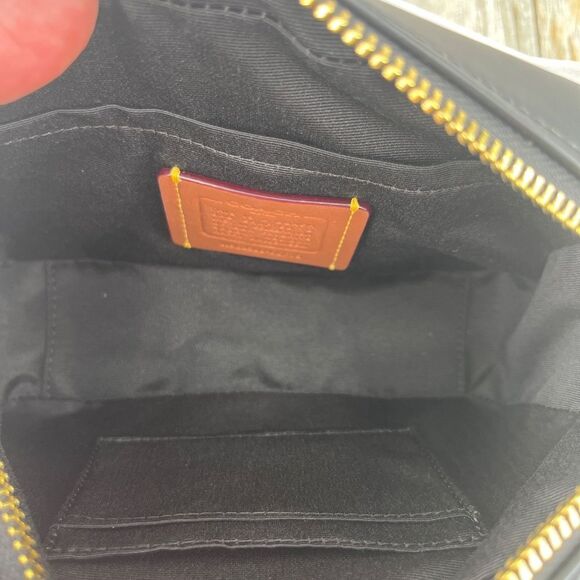 Authentic Coach Mini Jamie Camera Bag In Signature Canvas With Halloween Print - Picture 4 of 8